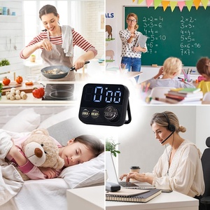 Kitchen Small Digital Refrigerator Large <strong>Digit</strong> Kitchen Desk Children Bath Mini Plastic LED Display Days Countdown <strong>Timer</strong> for Work - Product Image 6