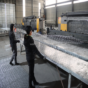 Vente directe usine Prix compétitif Paniers gabions hexagonaux en treillis métallique galvanisé pour clôtures et murs - Product Image 1