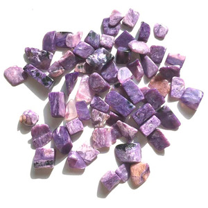 Puces de charoite Offre Spéciale polissage Graviers de charoite utilisés pour la décoration - Product Image 3