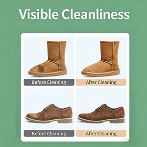 Dégraissant sans rinçage à usage unique pour bottes de neige, chaussures en daim et autres articles en cuir – Solution de nettoyage à sec pour les taches de graisse - Product Image 4