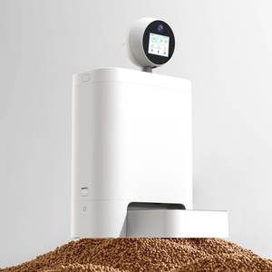 Distributeur <span class=keywords><strong>de</strong></span> nourriture intelligent pour animaux <span class=keywords><strong>de</strong></span> compagnie ChongxinIOT Wifi, capacité 5L, appel vidéo bidirectionnel, reconnaissance IA, design étanche, alimentation à distance, plastique - Product Image 6