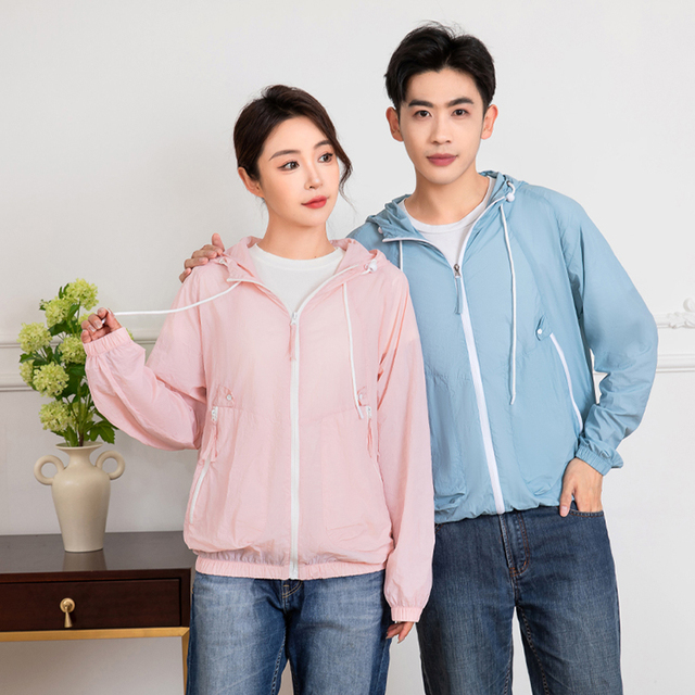2025 New Style Summer Cooling Jacket With Fan Lightweight UPF50+ Cool Stressfulness Air Conditioner Sun Protection Clothing