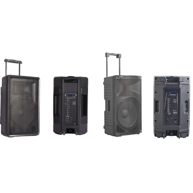 Professional 15 Inch Portable Speaker for square Dancing and Outdoor Mobile Karaoke Sound System