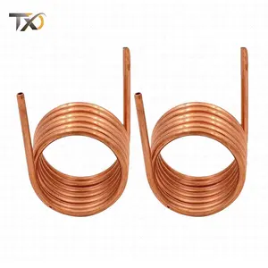 Shandong Factory Wholesale ASTM B111 CuNi70/30, CuNi90/10 Oxygen-Free Heat Exchanger Condenser Air Conditioner Copper Pipe