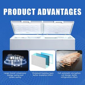 Xiangming Chất Lượng Hàng Đầu 150 Lít 251 Lít 300L 60 Lít Ngực Tủ Đông Loại Flat <span class=keywords><strong>Top</strong></span> Tủ Đông Sâu Cho Sử Dụng Thương Mại - Product Image 3