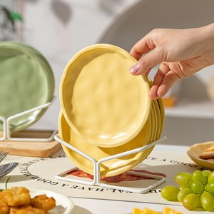 Assiettes et plats en céramique pour jeter les os, de qualité alimentaire, petits plats en céramique pour la maison, plats à collation, vaisselle, etc. - Product Image 3