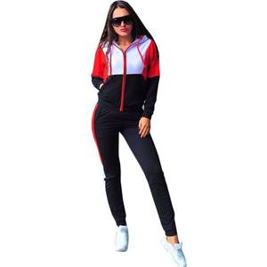 Survêtement en coton polaire pour femmes, vente en gros, vêtements d'entraînement et de Fitness, Logo, 2020 - Product Image 1