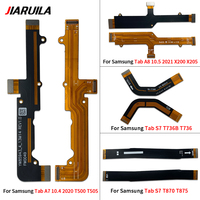 Cable Flexible para Placa Base de Samsung Tab A7 10.4 A8 10.5 2021 X200 X205 S7 T736 T738B T870 T875, Cables Flexibles para Teléfono Móvil, Flex LCD Principal