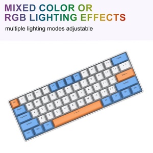 <span class=keywords><strong>Tastiera</strong></span> Meccanica ODM per <span class=keywords><strong>Computer</strong></span>, Layout Compatto 60% con 61 Tasti in Spagnolo, <span class=keywords><strong>Tastiera</strong></span> da Gaming USB Cablata con Supporto Regolabile - Product Image 5