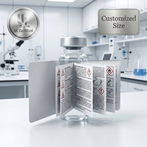 Autocollants pour bouteilles multicouches certifiés UL |   Impression recto-verso sur feuille <span class=keywords><strong>d</strong></span>'<span class=keywords><strong>or</strong></span> |   Étiquettes personnalisées à <span class=keywords><strong>d</strong></span>écoller et révéler pour les cosmétiques et les aliments - Product Image 5