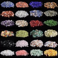 Vente en gros de copeaux de pierres de cristal d'améthyste polie et de quartz rose, pierres roulées de guérison pour bricolage, pierres diffuseuses et décoration intérieure