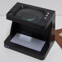 Détecteur de billets contrefaits portable en plastique UV DC-107DB, scanner de vérification des billets de banque pour la manipulation de l'argent liquide, vente au détail