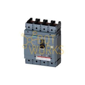 Disjoncteur Siemens 3VA64406HL412AA0 - Capacité de coupure 65 kA, unité de déclenchement électronique 400 V, boîtier plastique, neuf - Product Image 1