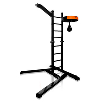 Support d'entraînement complet de boxe Wolon Steel à base en forme de K