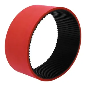 Courroie de distribution GOODLY de <span class=keywords><strong>haute</strong></span> qualité, 5 m, revêtue de caoutchouc, pour machine VFFS, OEM, pas de 10 mm, résistance <span class=keywords><strong>à</strong></span> l'usure, sans couture, Shore 40~60 - Product Image 1