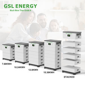 Batterie solaire au lithium GSL ENERGY haute tension 50ah 153.6V 230.4V 460.8V 30kwh 25kwh Lifepo4 empilable LFP pack de batteries au lithium-ion solaire - Product Image 4