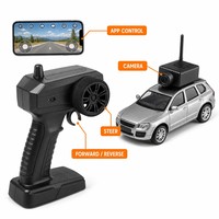 Voiture RC rapide avec caméra 1:64, voiture télécommandée avec caméra WiFi 720P, application photo vidéo VR, jouet pour enfants, cadeau pour garçons