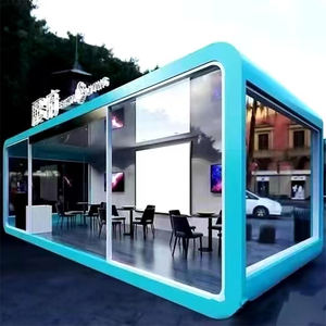 บ้านแคปซูลห้องโดยสารแอปเปิ้ลร้านอาหารเกรดพรีเมี่ยมบ้านแอปเปิ้ลกระท่อมขนาดเล็กบ้านสวนบ้านอัจฉริยะ - Product Image 5