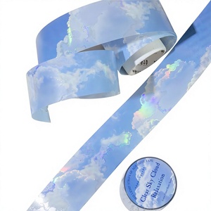 Cinta de Enmascarar de Película de Poliimida Multicolor Resistente a Altas Temperaturas, Activada por Agua, Impermeable, con Respaldo de Papel Acrílico, Grosor de 0.15mm - Product Image 3