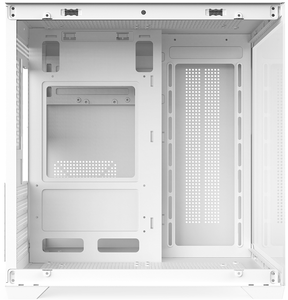 Vỏ máy tính PC mới về, màu trắng, hỗ trợ ATX, MATX, ITX, Full Mid Tower, dành cho chơi game, để bàn, CPU - Product Image 6