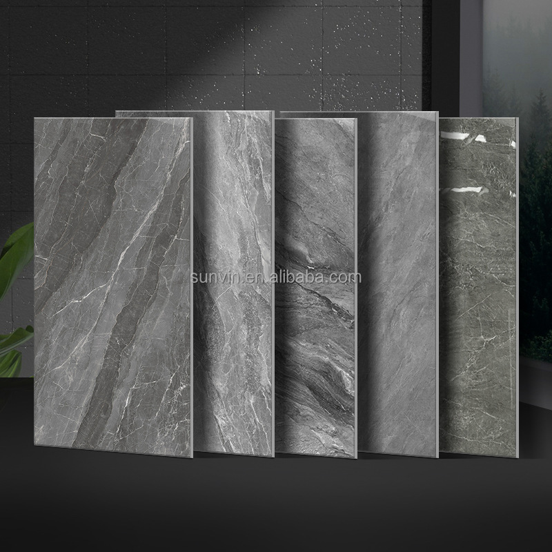 Dark Grey Extra Large Wall Gray Porcelain Tiles Full Body Floor Granite And Marble Tile House Ceramic Tiles