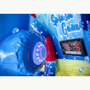 Juego Inflable de Batalla Acuática <span class=keywords><strong>Ninja</strong></span> Splash IPS, Juego Interactivo Inflable para Alquiler en Carnavales al Aire Libre, Entretenimiento para Todas las Edades - Product Image 3