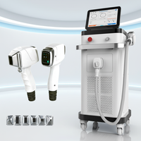 Nouvelle conception professionnelle, machine d'épilation au laser à diode 1200W, 4 longueurs d'onde (755nm 1064nm), sans douleur, pour l'épilation du menton