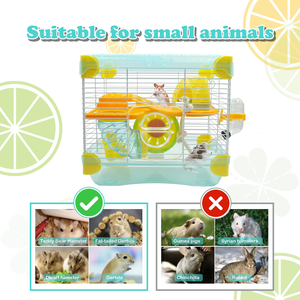 Multi Function Portable Sustainable Hamster Cage Solid Simple Transparent Acrylic Plastic <b>Tray</b> Pet Cage - Product Image 3