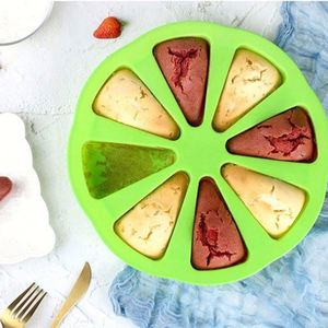 Moule à scones en silicone de qualité alimentaire, antiadhésif, 8 cavités, pour gâteaux, pizzas, brownies, muffins, sans BPA, ustensiles de cuisson - Product Image 3