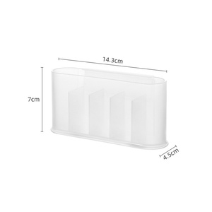Caja de Almacenamiento Multifuncional para Colgar en la Pared, Caja de Almacenamiento Pequeña sin Perforaciones, Compartimentada, para la Pared Lateral del Refrigerador - Product Image 2