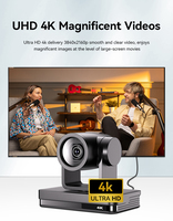 Caméra statique Anywii Ndi Hx3 Hx2 4k Ptz Ndi pour diffusion en direct, boîte de diffusion, caméra Vmix Obs youtube, diffusion vidéo en direct 4k 12x Zoom
