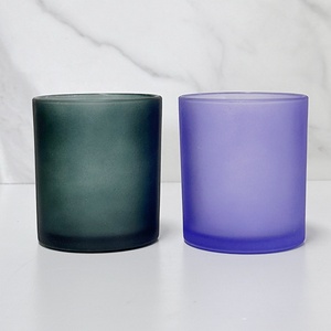 High Quality Candle Glass Jar with Metal Lid Candle Holder Candle Jar - Product Image 3