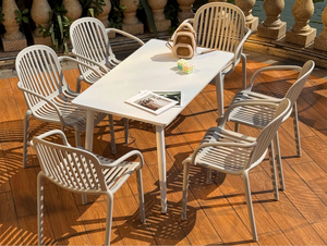 Heavy Duty <b>Outdoor</b> Plastic Dining <b>Chair</b> | Restaurant Furniture USA | USA Stock & US Delivery - Product Image 4