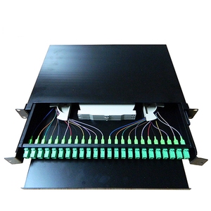 1U 2U Rack mount ODF sợi chấm dứt hộp 12 24 48 cổng quang phân phối khung - Product Image 5