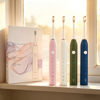 Produit Tendance 2026 : Brosse à Dents Électrique Intelligente Sonique de Voyage, 5 Modes, Étanche IPX7, Rechargeable USB