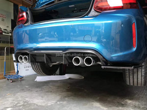 De fibra de carbono difusor trasero Spoiler de guardia para <span class=keywords><strong>BMW</strong></span> <span class=keywords><strong>Serie</strong></span> <span class=keywords><strong>2</strong></span> F87 M2 2015 de 2016 a <span class=keywords><strong>2017</strong></span> M Tipo de aletas de tiburón estilo difusor - Product Image 5