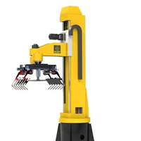 Bras de robot industriel à 6 axes en acier inoxydable à faible coût avec garantie d'un an pour la préhension, le placement et la palettisation