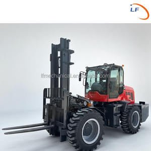 Mejor Precio 4x4 Todo Terreno 3 Ton Carretillas Elevadoras Diesel EPA Eur5 Motor Buena Calidad Entrega Rápida Nueva Condición - Product Image 5