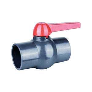 도매 4 ''흰색 <span class=keywords><strong>PVC</strong></span> 바디 볼 밸브 긴 레버 핸들 <span class=keywords><strong>PVC</strong></span> 컴팩트 볼 밸브 - Product Image 2