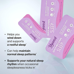 Complément alimentaire de haute qualité à base de mélatonine et d'extrait de racine de valériane pour favoriser le sommeil et améliorer la qualité du sommeil sous forme de bandelettes orales. - Product Image 4