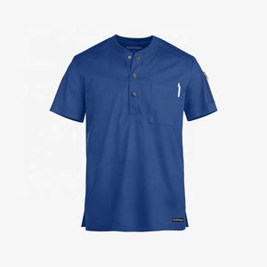 カスタマイズされた高スパンデックス弾性外科用スクラブセット医師看護師ユニフォーム美容室獣医用カスタムロゴ - Product Image 2