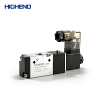 Vanne solénoïde pneumatique haut de gamme série 3V 3/2 voies 3V110-06 3V210-08 3V310-10 DC24V AC220V Vanne de commande directionnelle de l'air