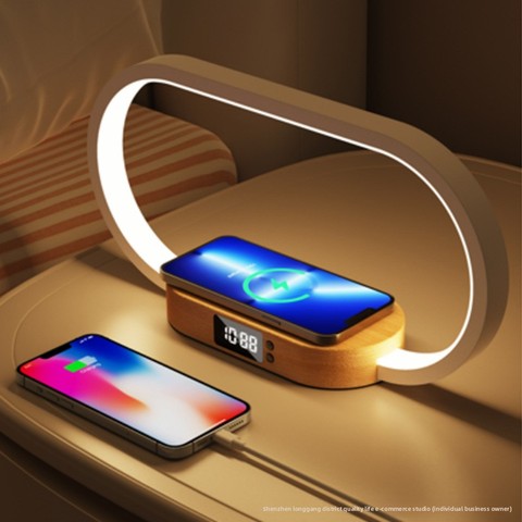 3-in-1 Wireless Charging Alarm Clock