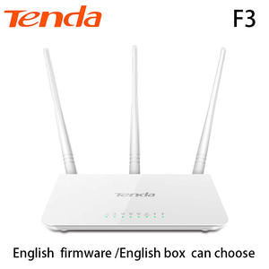 Routeur sans fil Tenda F3 2.4G en anglais, amplificateur WiFi domestique 300M avec 3 antennes externes - Product Image 3