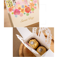 Party Favor Box Candy Box Gift Box Flower Party Décoration de mariage