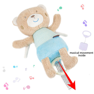 Handmade sang trọng bé thoải mái Đồ chơi dây kéo âm nhạc hộp Xe đẩy Mặt dây chuyền Giường treo chơi phòng tập thể dục bán buôn cho bé quà tặng - Product Image 2