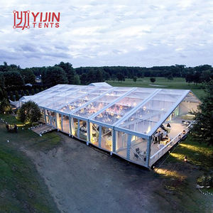 Tenda atap pernikahan bening 1000 orang, untuk acara pesta pernikahan mewah - Product Image 3