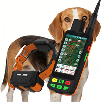 Collier GPS pour chien prêt à l'emploi : Boucle de charge double usage (18650) + Communication microphone/haut-parleur