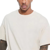 Tissu en coton doux et respirant, vêtements personnalisés, vêtements vierges, vêtements imprimés, impression de logo personnalisé, fournisseur en gros, OEM, T-shirt