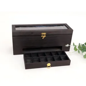 New Designed Wooden Wine Box Single Bottle Wine Box For A Perfect Gift And A Great Impression Solid Wood Wine Box